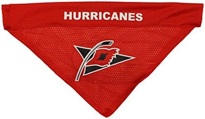 NHL CAROLINA HURRICANES BANDANA for DOGS & CATS, Large/X-Large. - Cute & Stylish Bandana! The Perfect HOCKEY FAN Scarf Bandana, great for Birthdays or any Party!