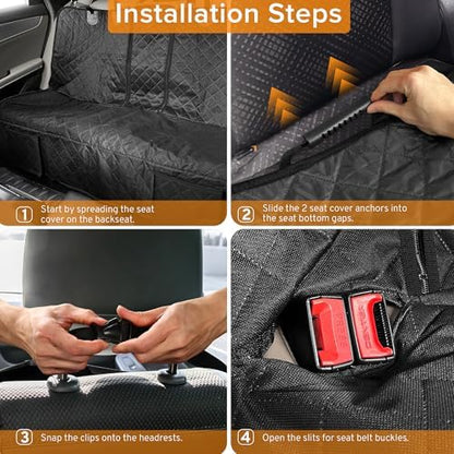 Dog Car Seat Cover for Back Seat for Honda CRV CR-V HRV 2027 2026 2025-2000