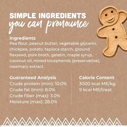 Cloud Star Buddy Biscuit Softies 5 oz Pouch, Grain-Free Soft & Chewy, Natural Peanut Butter Flavor Dog Treats, Oven Baked in the USA (Pack of 2)
