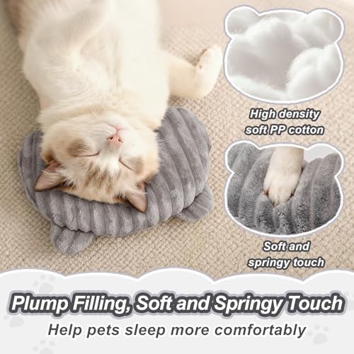 Dog Calming Pillow,Soft and Neck-Friendly,Washable Pet Neck Pillows,11"x8"