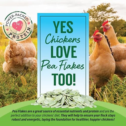 Small Pet Select Pea Flakes Treats for Rabbits & Guinea Pigs, 8 oz