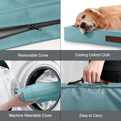 Jumbo Waterproof Orthopedic Dog Bed for Extra Large Dogs