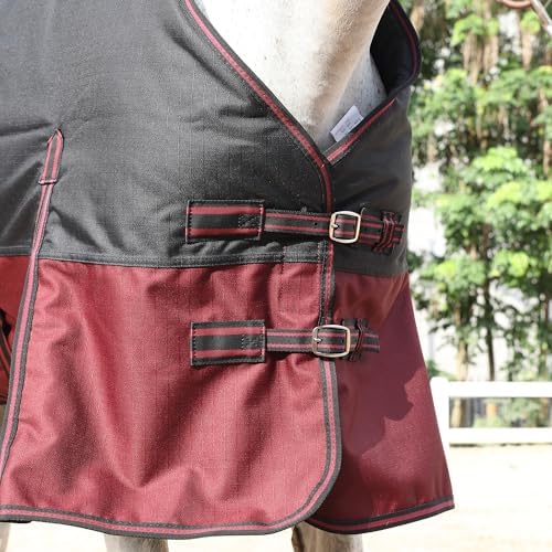 LEAFOREST 1200D Horse Rain Sheet Waterproof Turnout Blanket No Fill