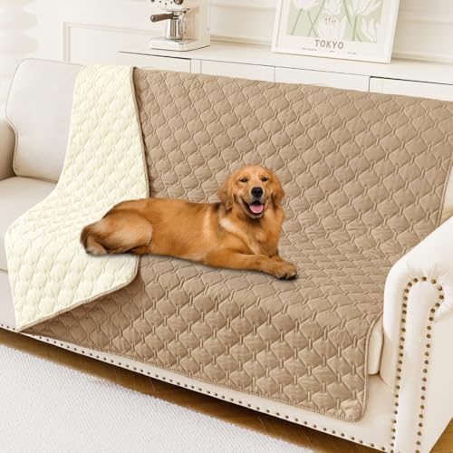 Smiry Waterproof Dog Bed Cover Blanket, Reversible Pet Blanket