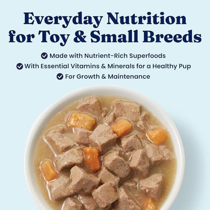Solid Gold Small Breed Lamb Wet Dog Food Topper, Adult & Puppies, 12ct