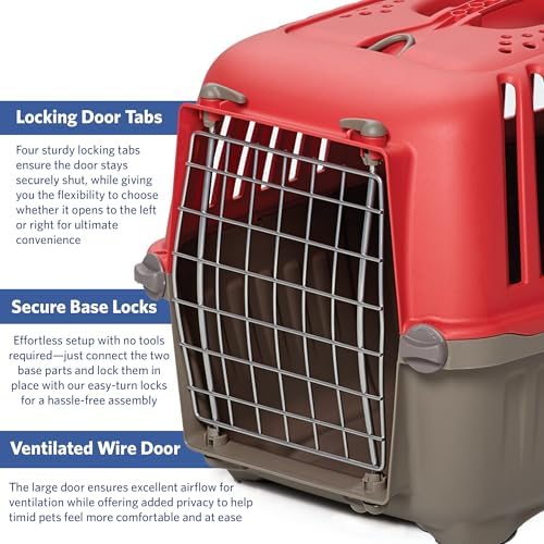 Midwest Homes Spree Travel Carrier 24-Inch Hard-Sided Dog & Cat