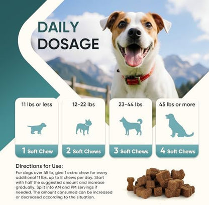 Dog Allergy Chews 200ct - Dog Allergy Itching Skin Paws Immune Relief Bites