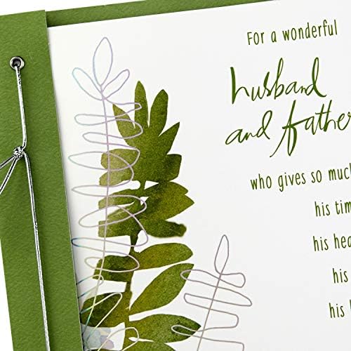 Hallmark Father's Day Card for Husband (For A Wonderful Husband And Father)