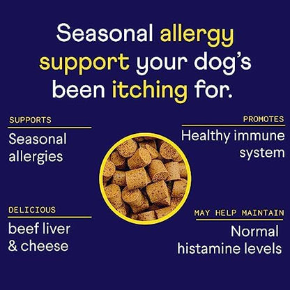 Finn Allergy & Itch Soft Chews for Dogs - Colostrum & Bee Propolis - 90 Ct