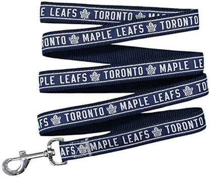 Pets First NHL Toronto Maple Leafs Leash for Dogs & Cats, Medium. - Walk Cute & Stylish! The Ultimate Hockey Fan Leash!, Medium (4 ft Long x 0.62 in Width) (TOR-3031-MD)