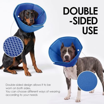 AOFITEE Soft Dog Cone Collar Anti-Lick, Dog Cone Alternative After Surgery