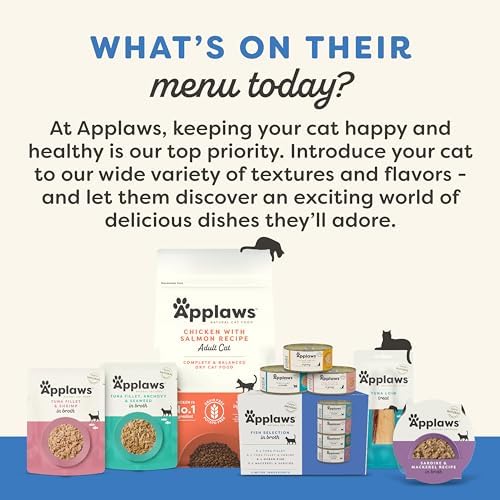 Applaws Salmon Puree Lickable Cat Treats 60-Pack 0.5 oz Sachets