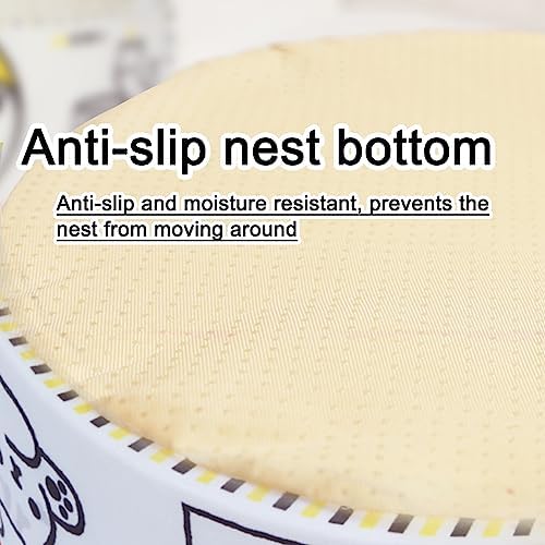 寵幸 Ramen Noodle Cat Bed, Soft Warm Washable for Cats Dogs