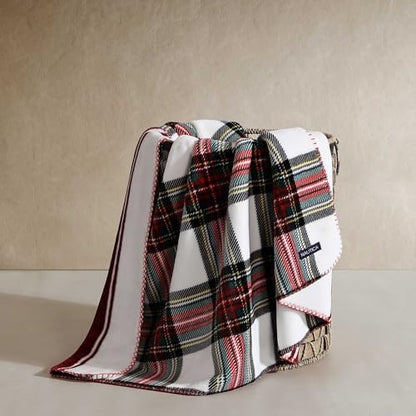 Nautica - Soft Reversible Throw Blanket for Bed & Couch, 50 x 70
