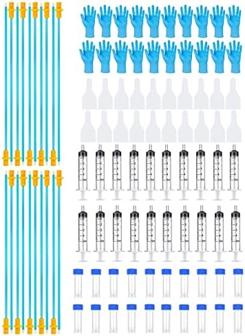 20 Set AI Artificial Insemination Dog Breeding Kit, Canine Breeding Kit, Dog Insemination Breeder Kit, Disposable Canine Artificial Insemination, Canine Breeding Supplies (7.87 inch) S