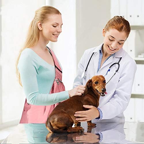 SlowTon Dog Carrier Sling - Thick Padded Shoulder Strap Adjustable, Peach M
