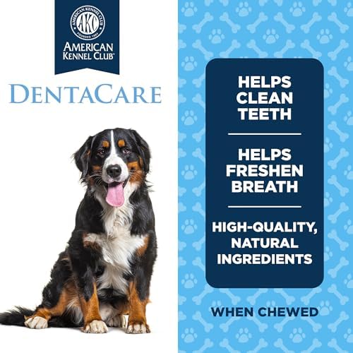 American Kennel Club Large Dentacare Bones, Mint Flavored, 8 Count