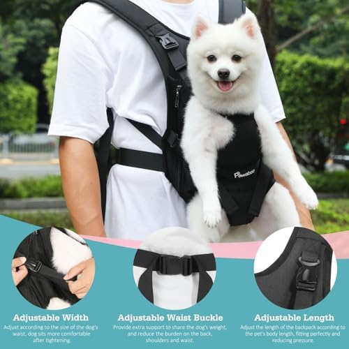 Pawaboo Pet Front Carrier Backpacks for Small Medium Dogs