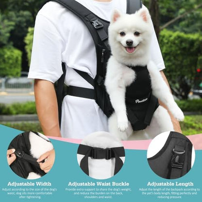 Pawaboo Pet Front Carrier Backpacks for Small Medium Dogs
