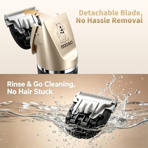 Dog Clippers for Grooming,Dog Grooming Kit for Heavy Thick Hair&Coats