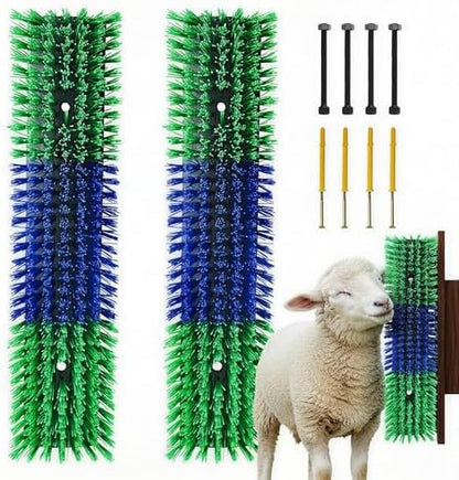 Livestock Scratching Brush, Itch Relief Goat Scratching Post Brush