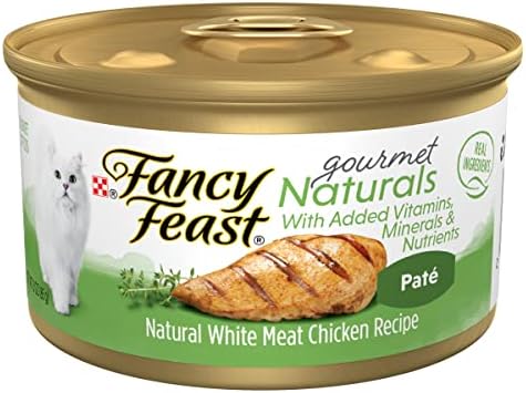 Purina Fancy Feast Gourmet Naturals White Meat Chicken (12 Pack) 3 oz