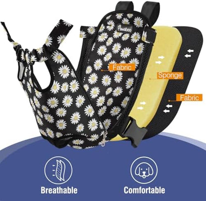 Pawaboo Pet Front Carrier Backpack for Small Medium Dogs