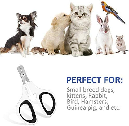 Pet Nail Clippers, Cat & Kitten Claw Nail Clipper Safe Sharp Trimmer