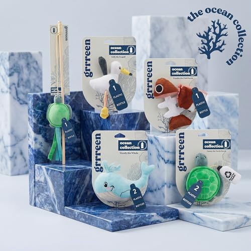 Premium Plush Cat Toy - Fish Puzzle Cat Toy, Eco Friendly, Catnip