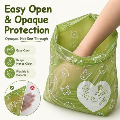 IUI Dog Poop Bags, 600 Count, Lavender Scented, with Dispenser, 30 Rolls