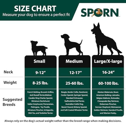Sporn No Pull Dog Harness, Durable Nylon Mesh Harness for Large Dogs, No Choke Design, Padded Restraint Sleeves, Adjustable Fit, Easy On/Off, Large/XL for Extra Large Breeds, Black