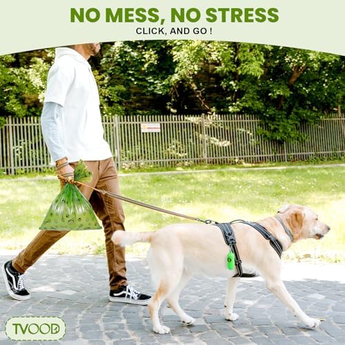Thick Dog Poop Bags Rolls - Strong Leak Proof with 2 Dispensers 420 Count