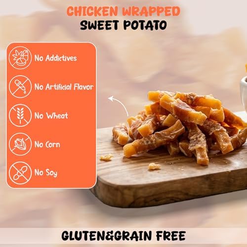 Annika Chicken Wrapped Sweet Potato Dog Treats