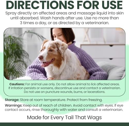 Hydrocortisone Spray for Dogs - 8 oz Anti Itch Spray for Dogs