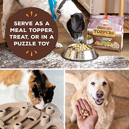 Primal Dog & Cat Food Toppers, Cupboard Cuts, Chicken, 3.5 oz