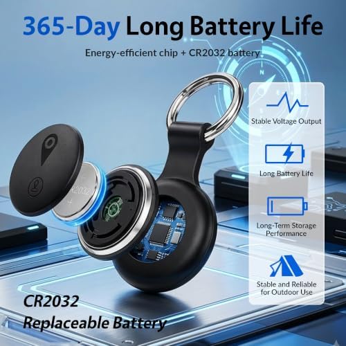 Mini Hidden GPS Tracker for Vehicles, Real-Time Tracking for Cars, iOS Only