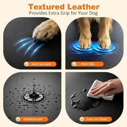 URPOWER Hard Bottom Dog Car Seat Cover for Back Seat, Waterproof Hammock