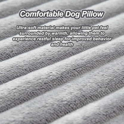 Dog Calming Pillow,Soft and Neck-Friendly,Washable Pet Neck Pillows,17"x10"