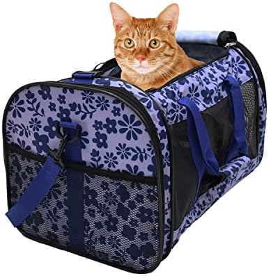 Soft-Sided Kennel Pet Carrier, Airline Approved Travel Handbag