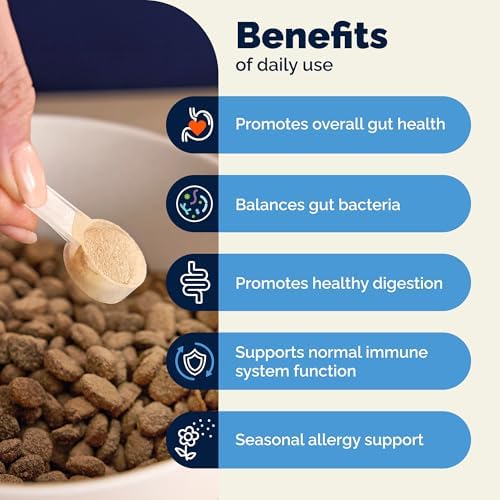 Vetnique Glandex Probiotics for Dogs Powder 8.5oz + Prebiotics & Enzymes