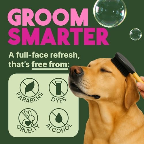 TropiClean No Rinse Waterless Dog Shampoo, Berry & Coconut Scent, 7.4oz