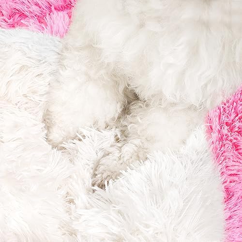 NOYAL Hooded Donut Bed, Calming Cave for Cats & Small Dogs