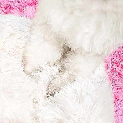 NOYAL Hooded Donut Bed, Calming Cave for Cats & Small Dogs