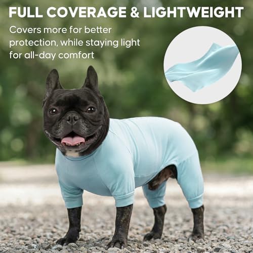 KYEESE UPF50+ Dog Sun Shirt for Small Dogs Cooling Onesie for UV Protection