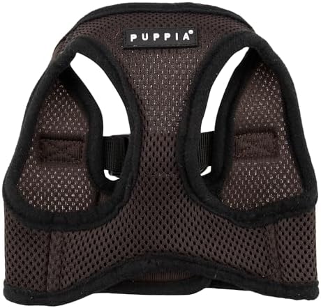 PUPPIA International Harness Soft B Vest, X-Small, Brown