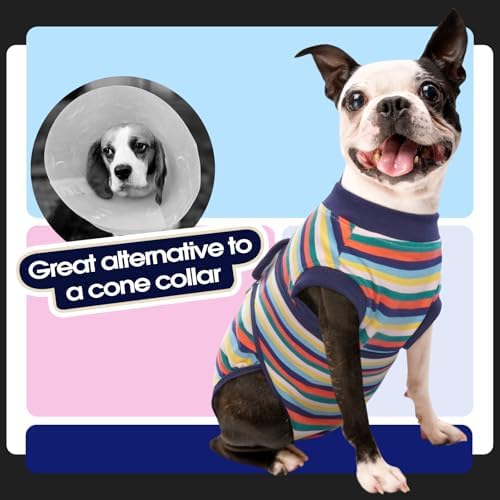 FUAMEY Dog Surgery Recovery Suit, Surgical Suit for Dogs Onesie for Surgery