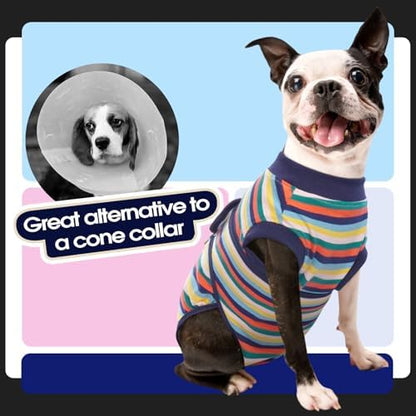 FUAMEY Dog Surgery Recovery Suit, Surgical Suit for Dogs Onesie for Surgery