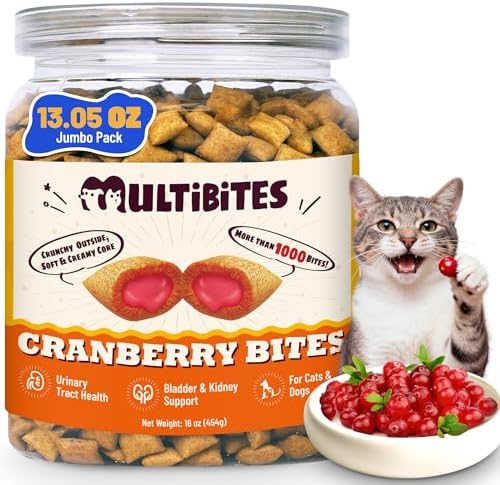 Cranberry Cat Treats for Urinary Tract, Chicken Flavor, 13.05oz