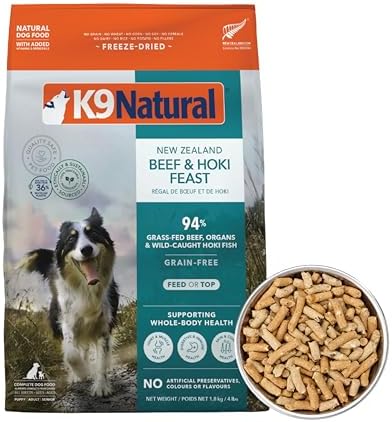 K9 Natural - Freeze Dried High Protein Grain-Free Dog Food Or Topper
