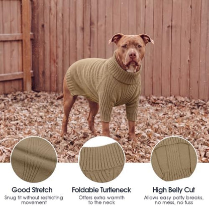 Great Dane Sweater,5XL Extra Large Sweater for Giant Breed Dogs in Winter